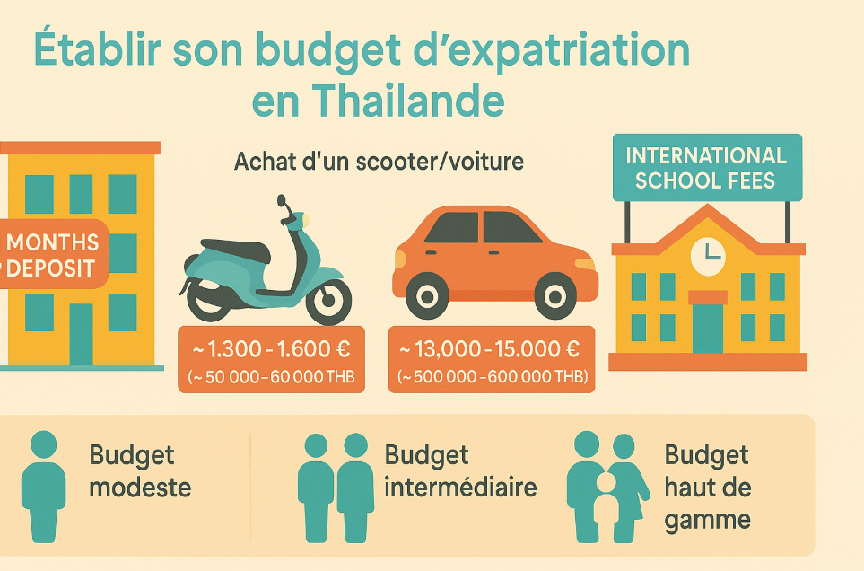 Établir son budget d’expatriation en Thaïlande